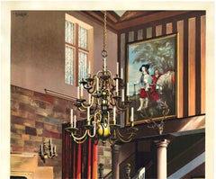 Original York Treasurer's House vintage British Railways poster