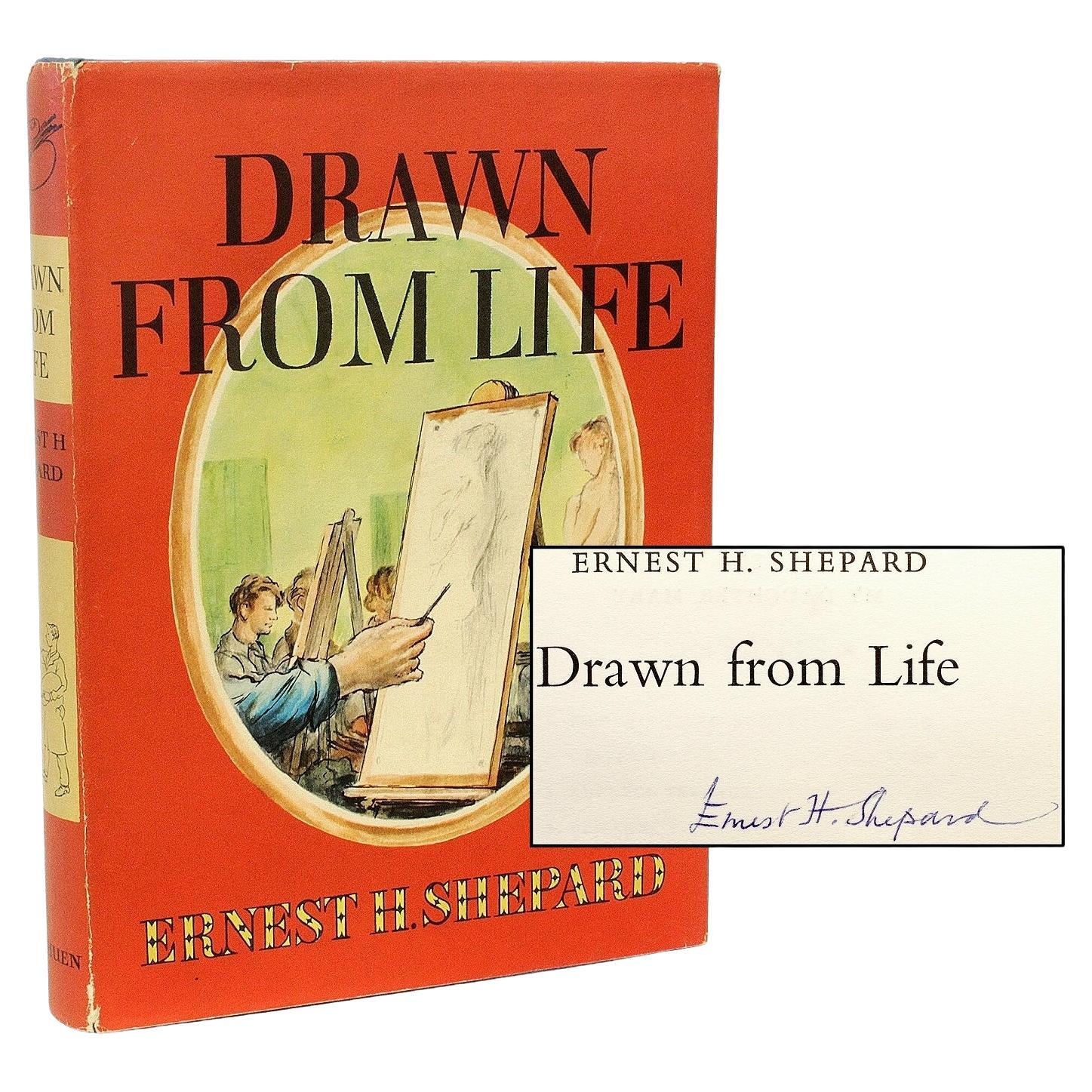 SHEPARD, Ernest H.. Drawn from Life. 1961 . FIRST EDITION - SIGNED !
