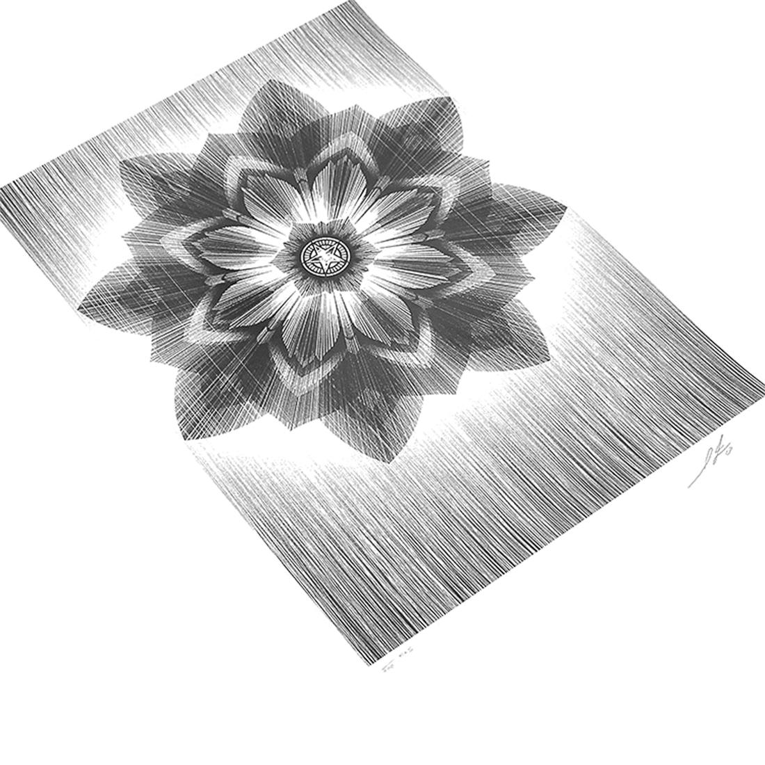 Seltener gemeinsamer Druck von Shepard Fairey und Kai & Sunny.
Limitierte Auflage von 200 Stück.
Veröffentlicht im Jahr 2013.
Handsigniert von Shepard Fairey mit Jahreszahl unten rechts und von Kai & Sunny unten links.
Kai & Sunny Prägung unten