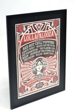 Shepard Fairey Lollapalooza 2006 Framed Print