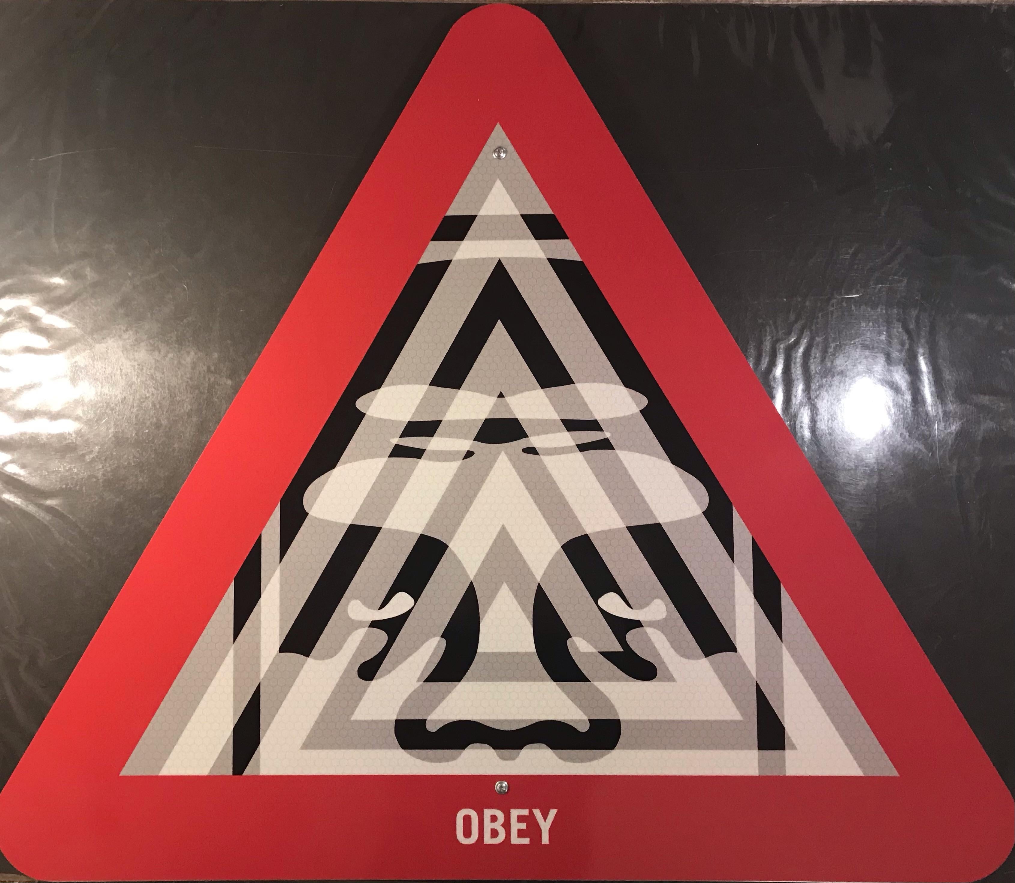 Shepard Fairey "Inquebrantable" Aluminio Firmado Beyond The Streets Obey Giant Urban