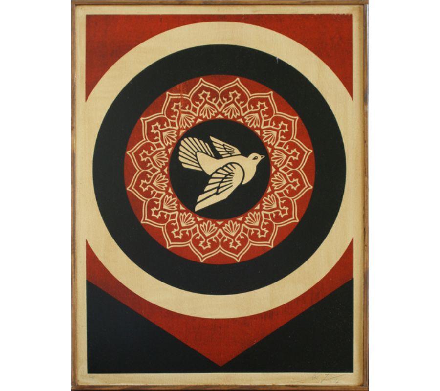 Peace Dove - Painting by Shepard Fairey