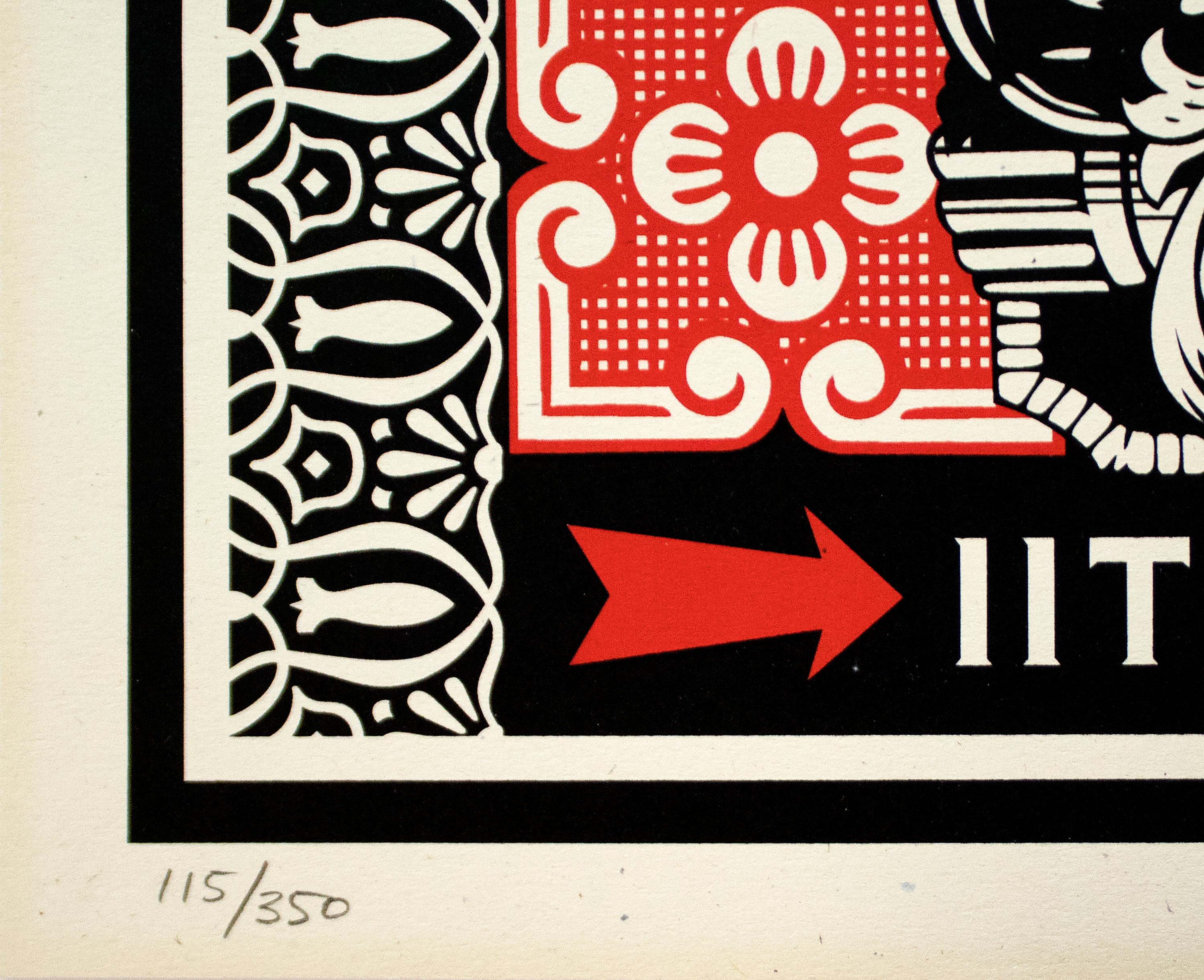 11th Hour - Contemporary Print by Shepard Fairey
