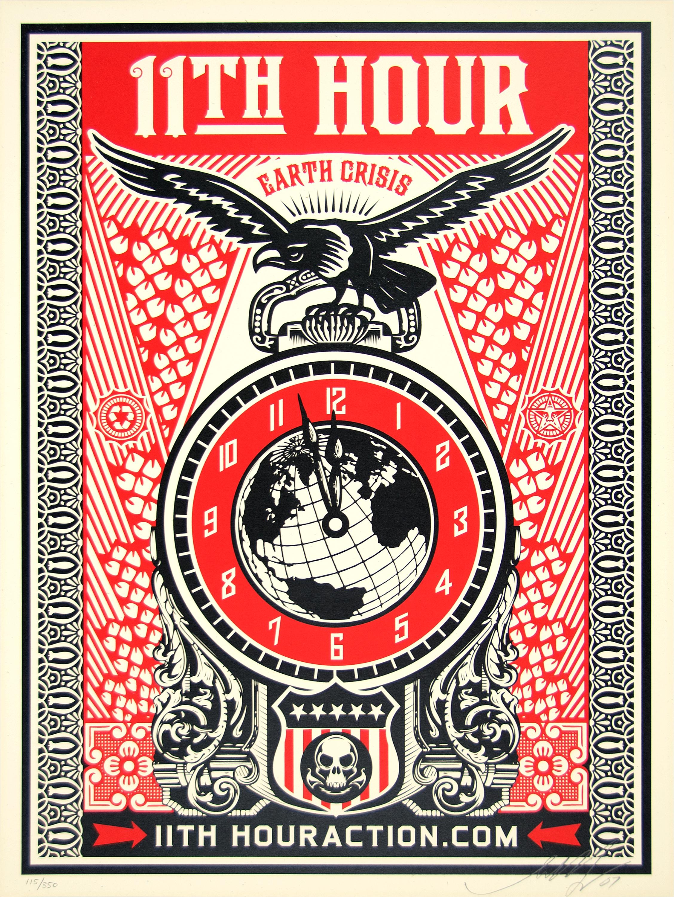 Shepard Fairey Animal Print - 11th Hour