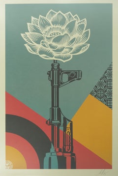 AK-47 Lotus - Screenprint Handsigned