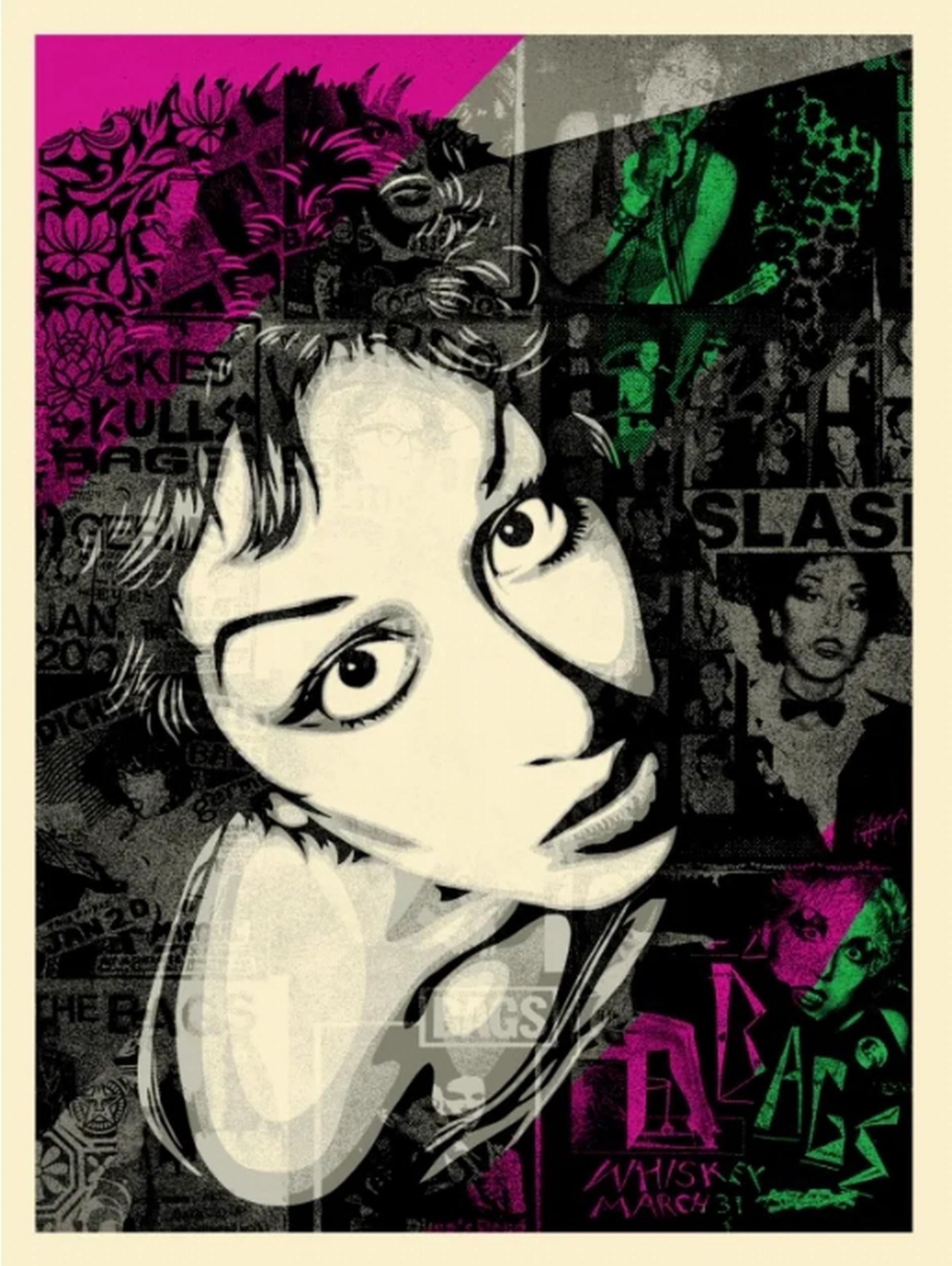 Alice Bag (Iconic, Melanie Nissen, Slash Magazine, Punk, LA) - Print by Shepard Fairey