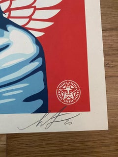 Angel of Hope - Shepard Fairey  Street Art Print Ode to Healthcare and Nursing