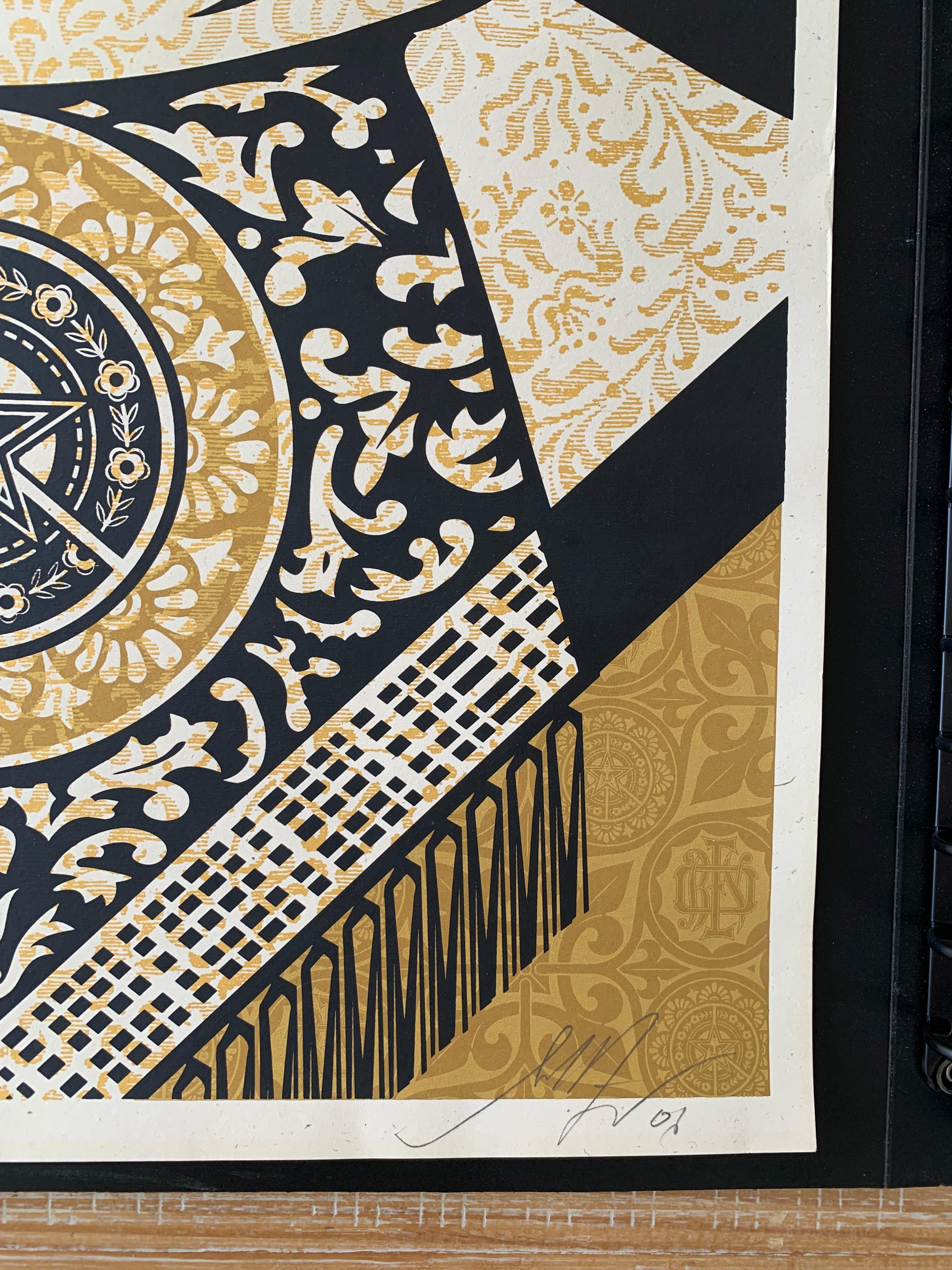 Arab Woman Gold (2007), serigrafia, edizione limitata di 300 esemplari in vendita 1