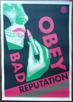 Bad Reputation (Black) - Original Handsigned Lithograph