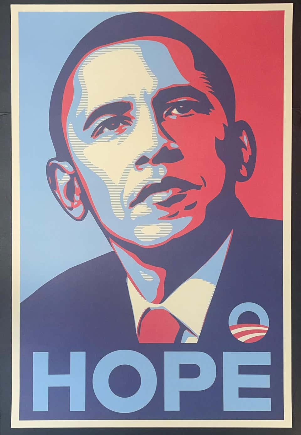 Barack Obama "HOPE" Shepard Fairey Campaign Edition Political Art Mint 2008