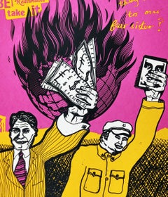 Be Reasonable, Shepard Fairey x Jamie Reid. Punk Rock Street Art Print