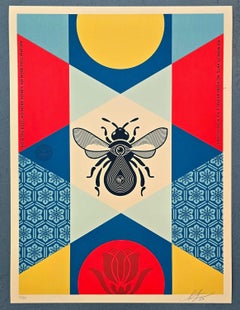 Bee Geometric 2 (Pollinator, Conservation, Biodiversity)