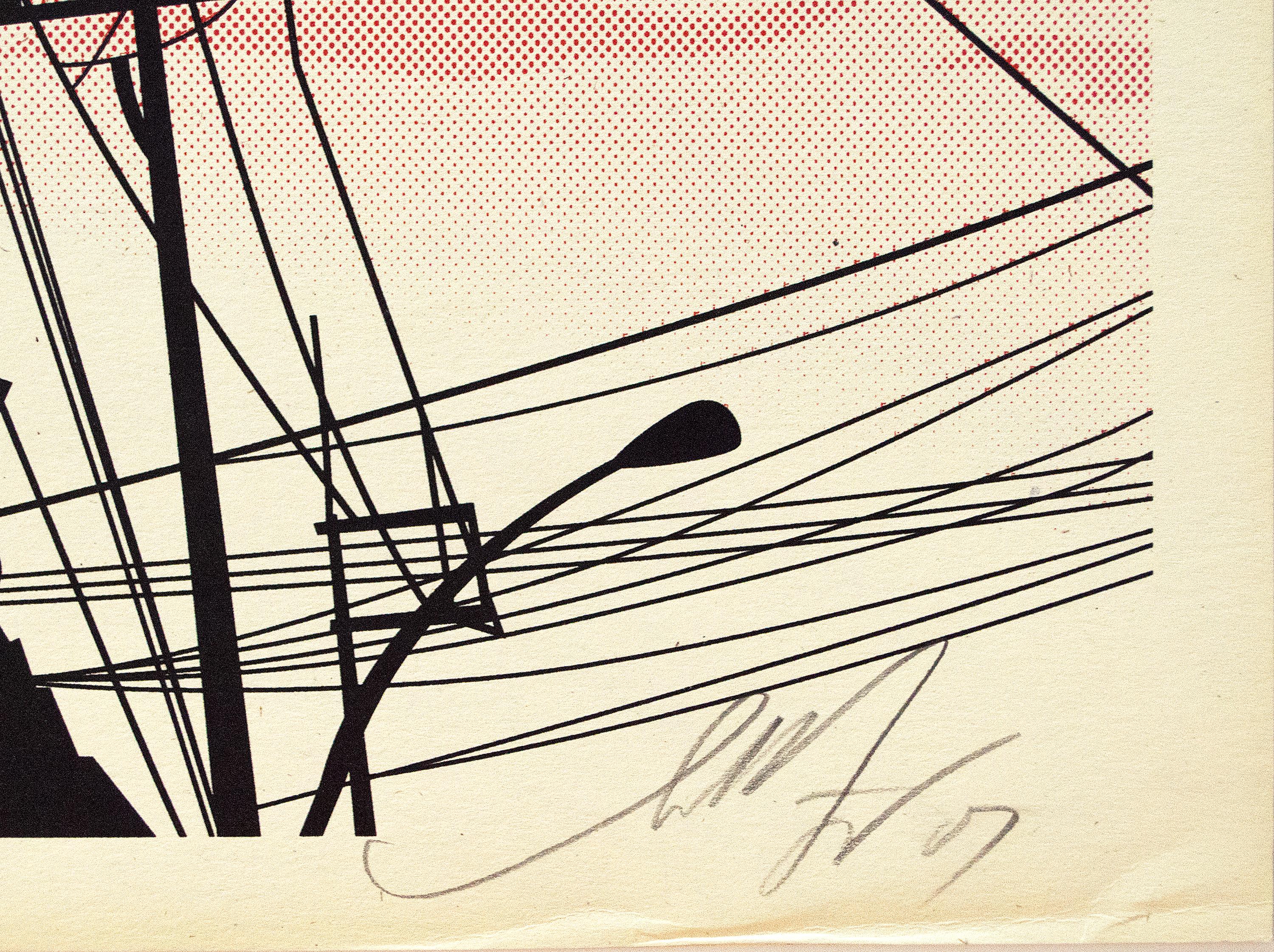 Big Brother City - Print by Shepard Fairey