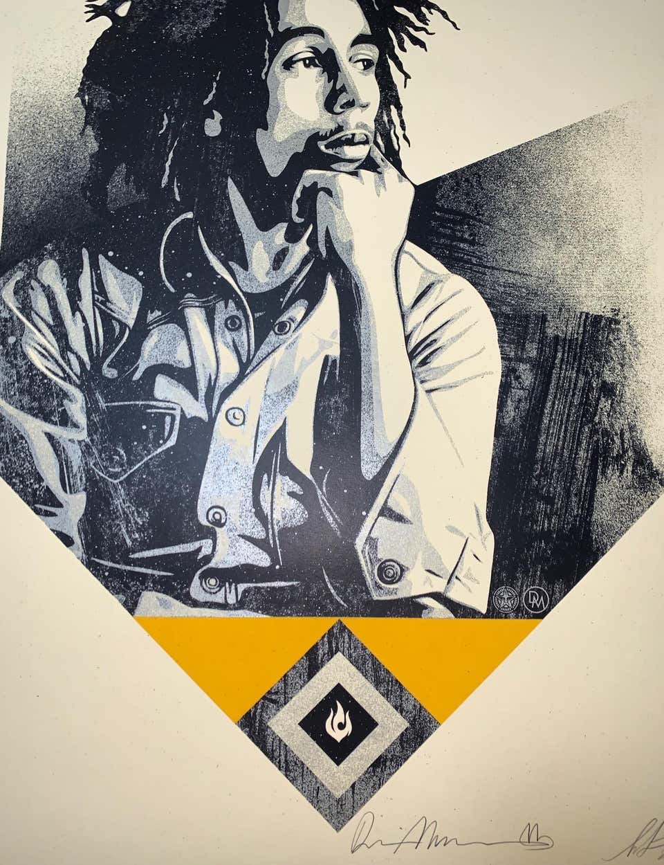 Shepard Fairey Obey 30th Anniversary Jimi Hendrix Cream Andre has a posse Shepard Fairey Obey 30th Anniversary Jimi Hendrix Cream Andre has a posse