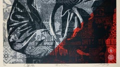 Chuck D Black Steel (RED) - Shepard Fairey Hip Hop Obey Contemporary Print