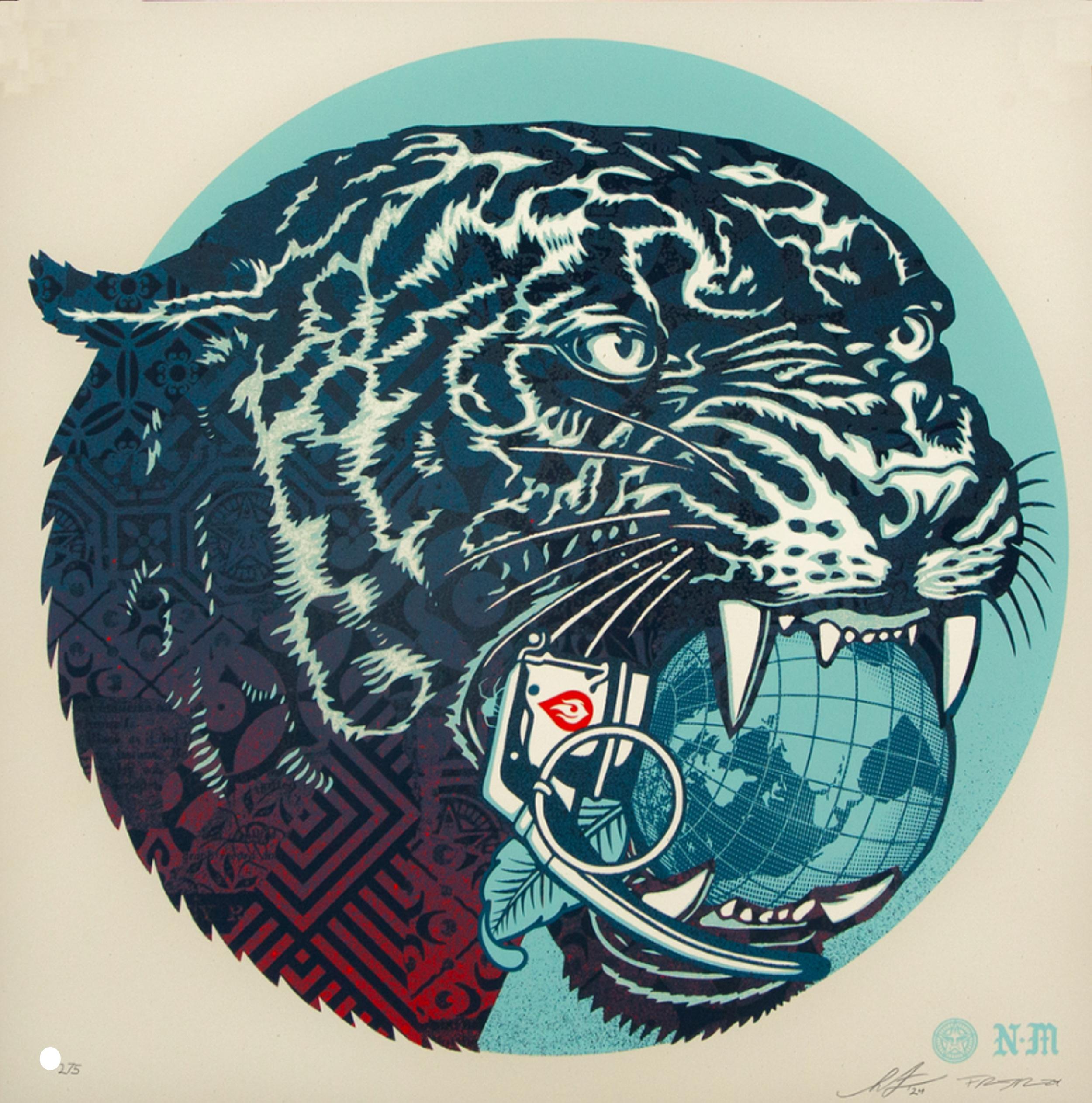 Climate Clash (Animals, Mascots, Climate change, Strength, Reyes, ~35% OFF) - Print by Shepard Fairey