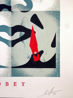 Cut It Up "Hazlo tú mismo" Arte callejero serigrafiado de Shepard Fairey