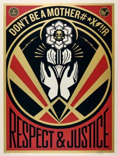 Don't Be a MFR - Shepard Fairey Obey Contemporary Print