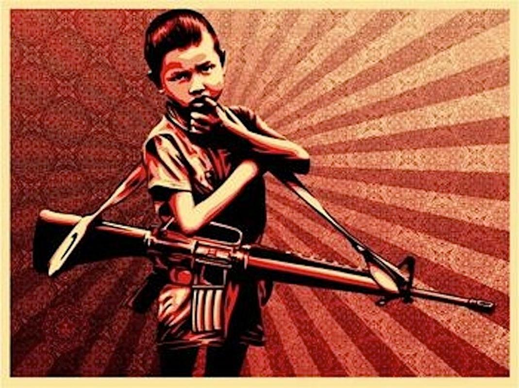 Duality of Humanity #5 - Print by Shepard Fairey