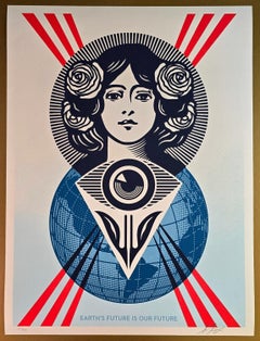 Earth’s Future is Our Future (Climate Artwork, Paris Accord, Earth Crisis)