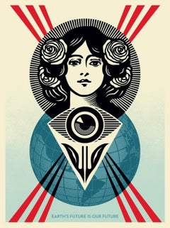 Earth’s Future is Our Future (Climate Artwork, Paris Accord, Earth Crisis)