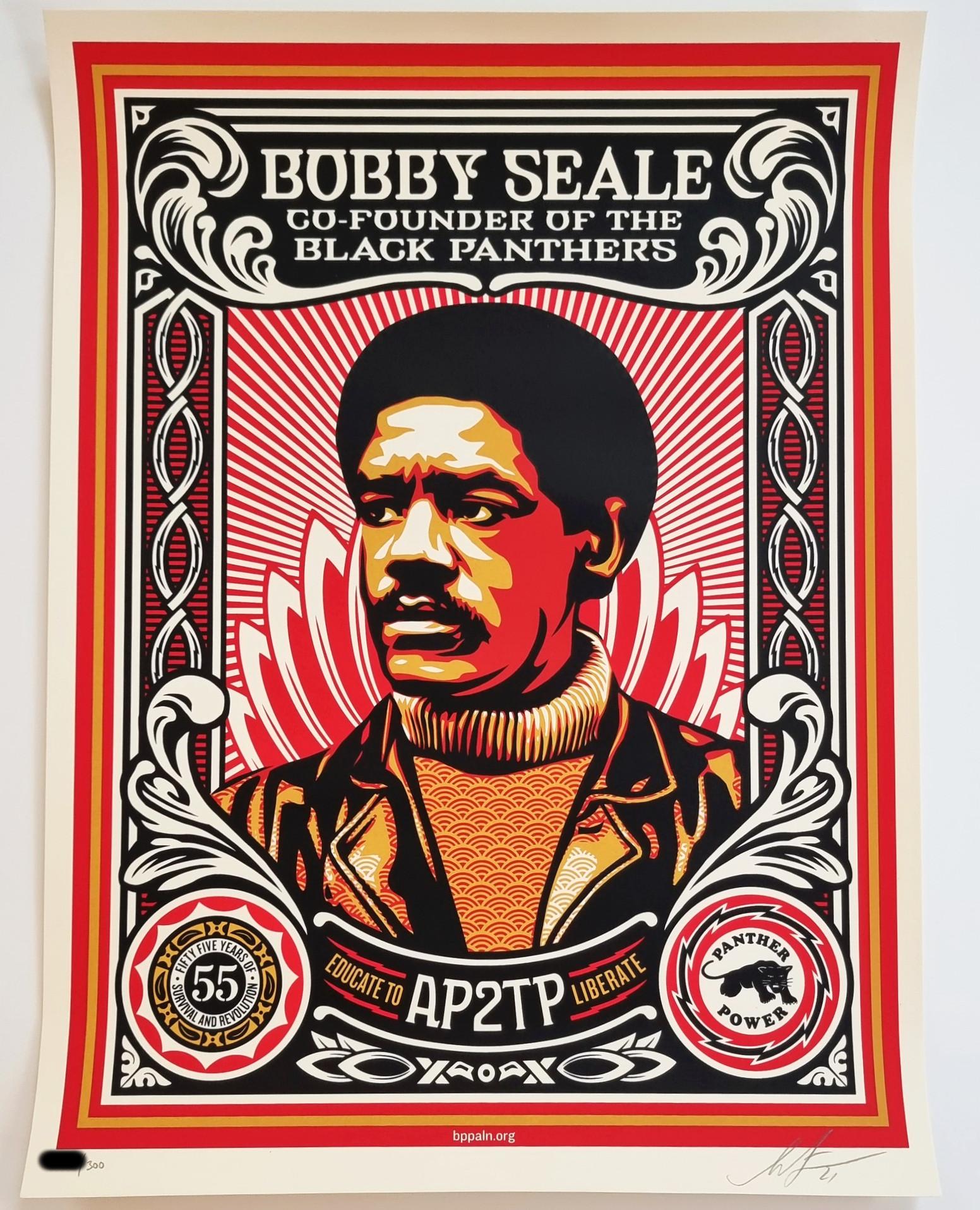 Educate to Liberate - Print by Shepard Fairey