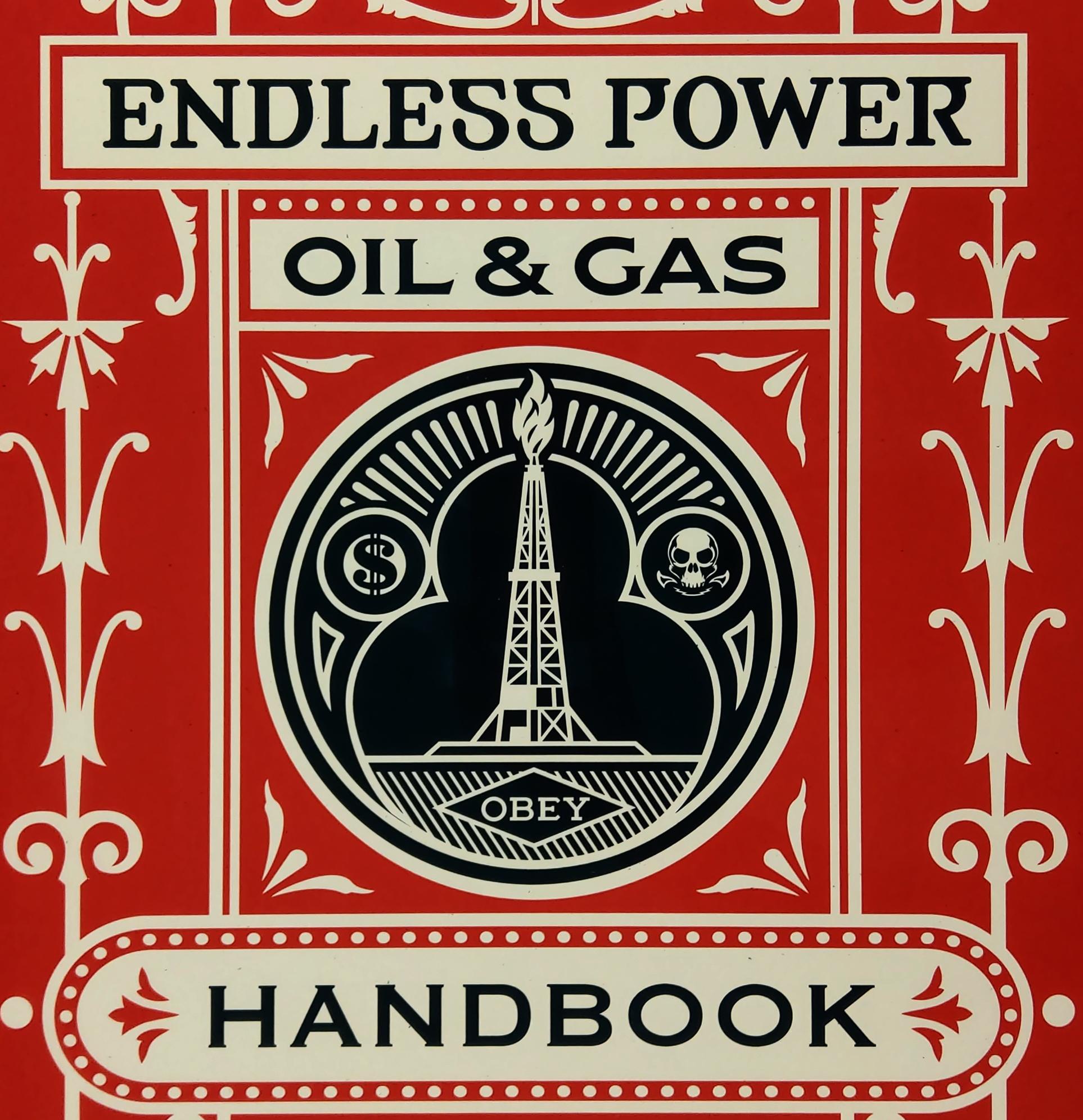 Endless Power Handbook - Shepard Fairey Obey Contemporary Print For Sale 1