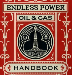 Manuale del potere infinito - Stampa contemporanea di Shepard Fairey Obey