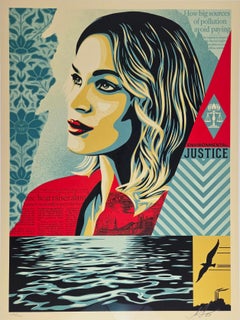 Environmental Justice, Shepard Fairey, Obey, Contemporary Print