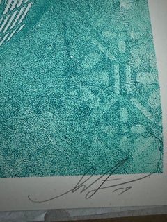 Flint Eye Alert Globe Signed and Numbered Screen Print Obey