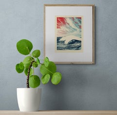 Force of Nature Letterpress (Changement climatique, Art environnemental, Symbolisme)