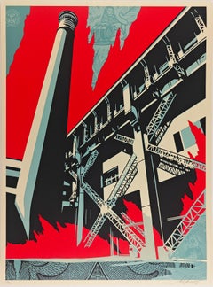 Fossil Factory, Obey Giant Shepard Fairey Activism Street Art Print Contemporary