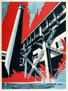 Fossil Factory, Obey - Shepard Fairey Activism Street Art Print