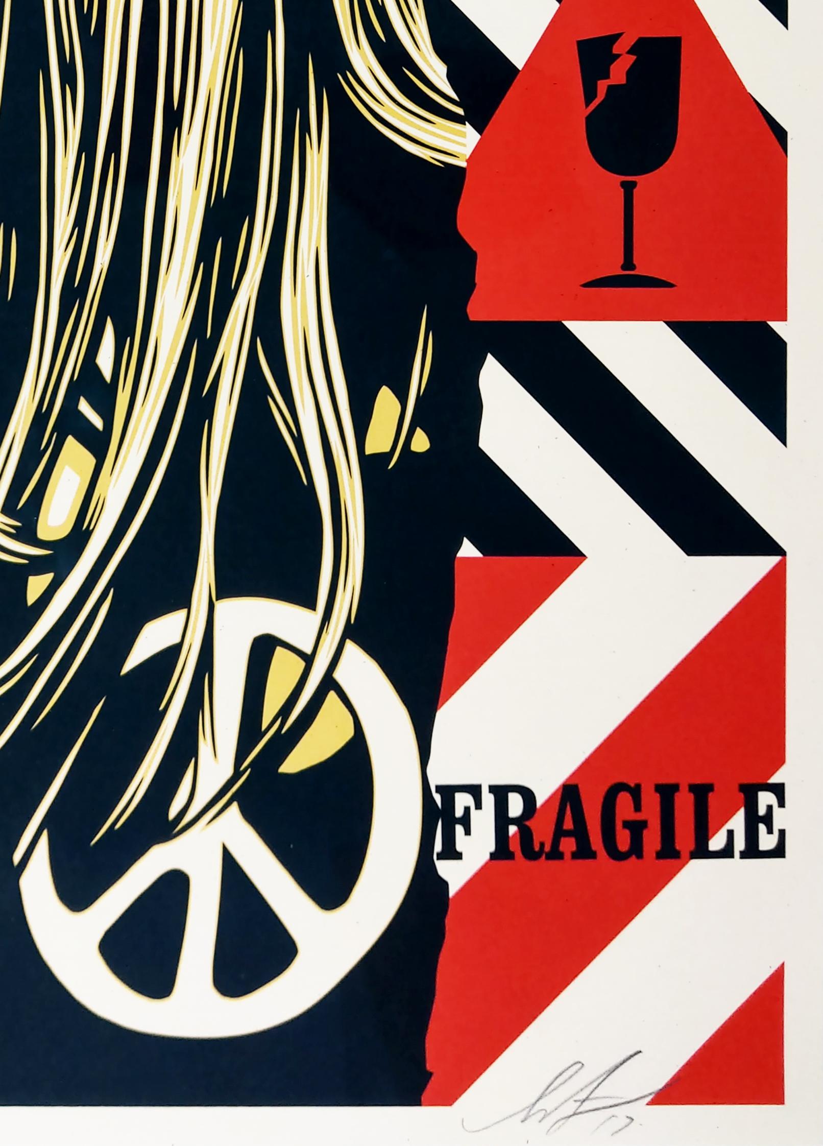 Fragile Peace, Obey - Shepard Fairey Activism - Impression d'art de rue en vente 2