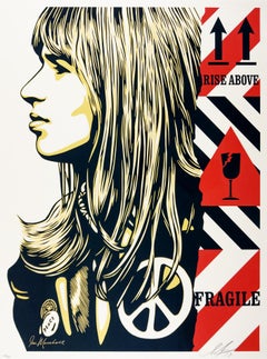 Fragile Peace, Obey - Shepard Fairey Activism Street Art Print