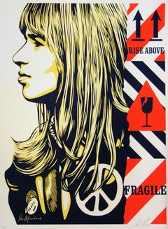 Fragile Peace - Original Screen Print Handsigned and Numbered