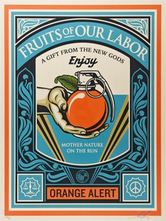 Fruits of Our Labor - Shepard Fairey Obey Contemporary Print