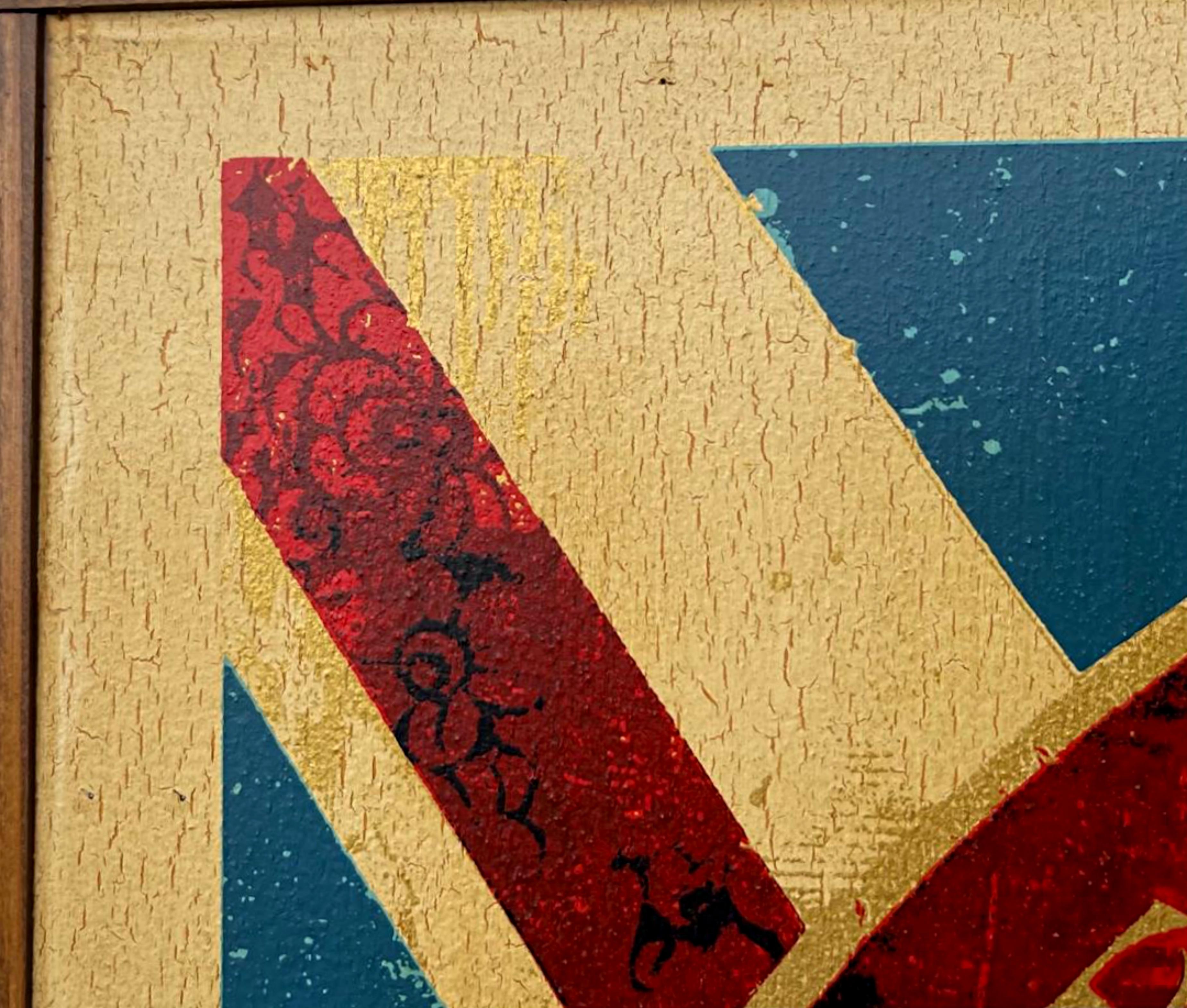 God Save the Queen, Signed work on wood panel, AP aside from edition of 6 For Sale 2