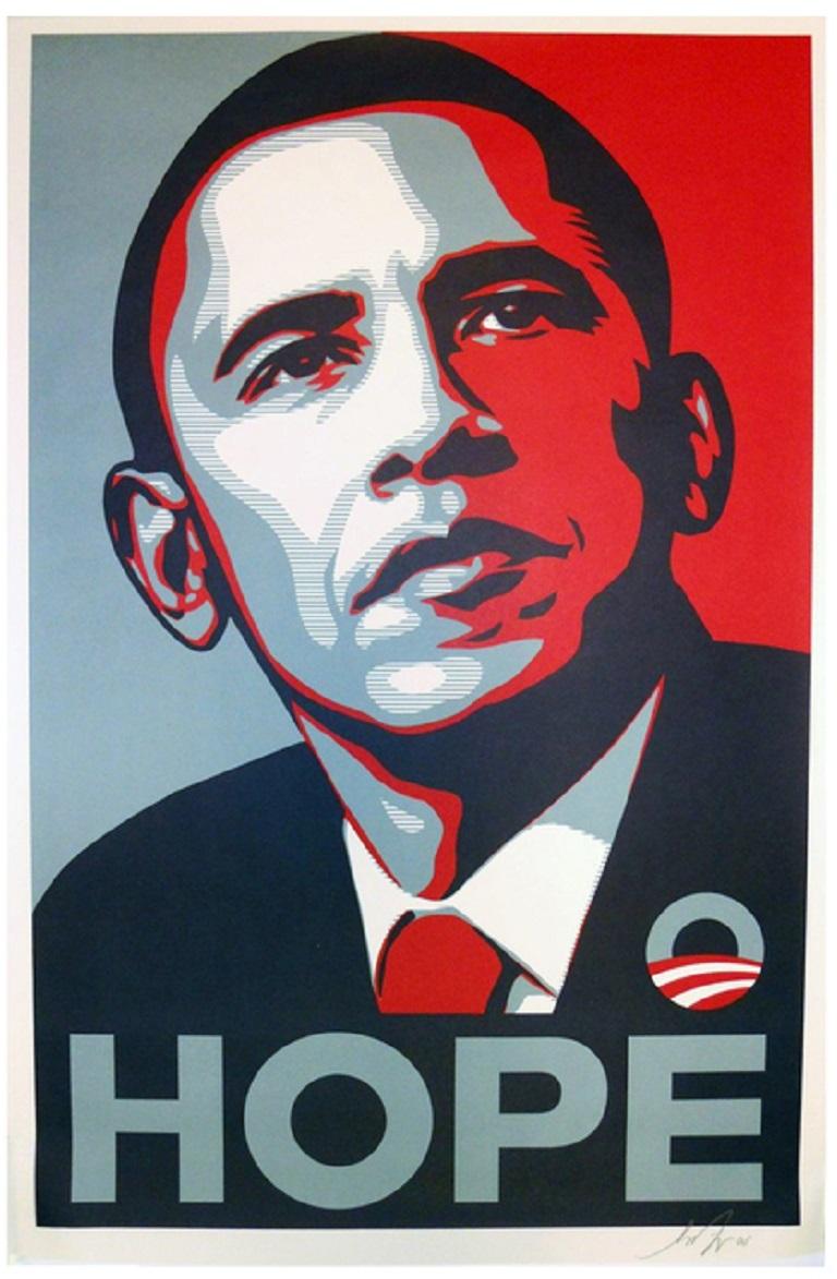 HOPE Poster - Print by Shepard Fairey