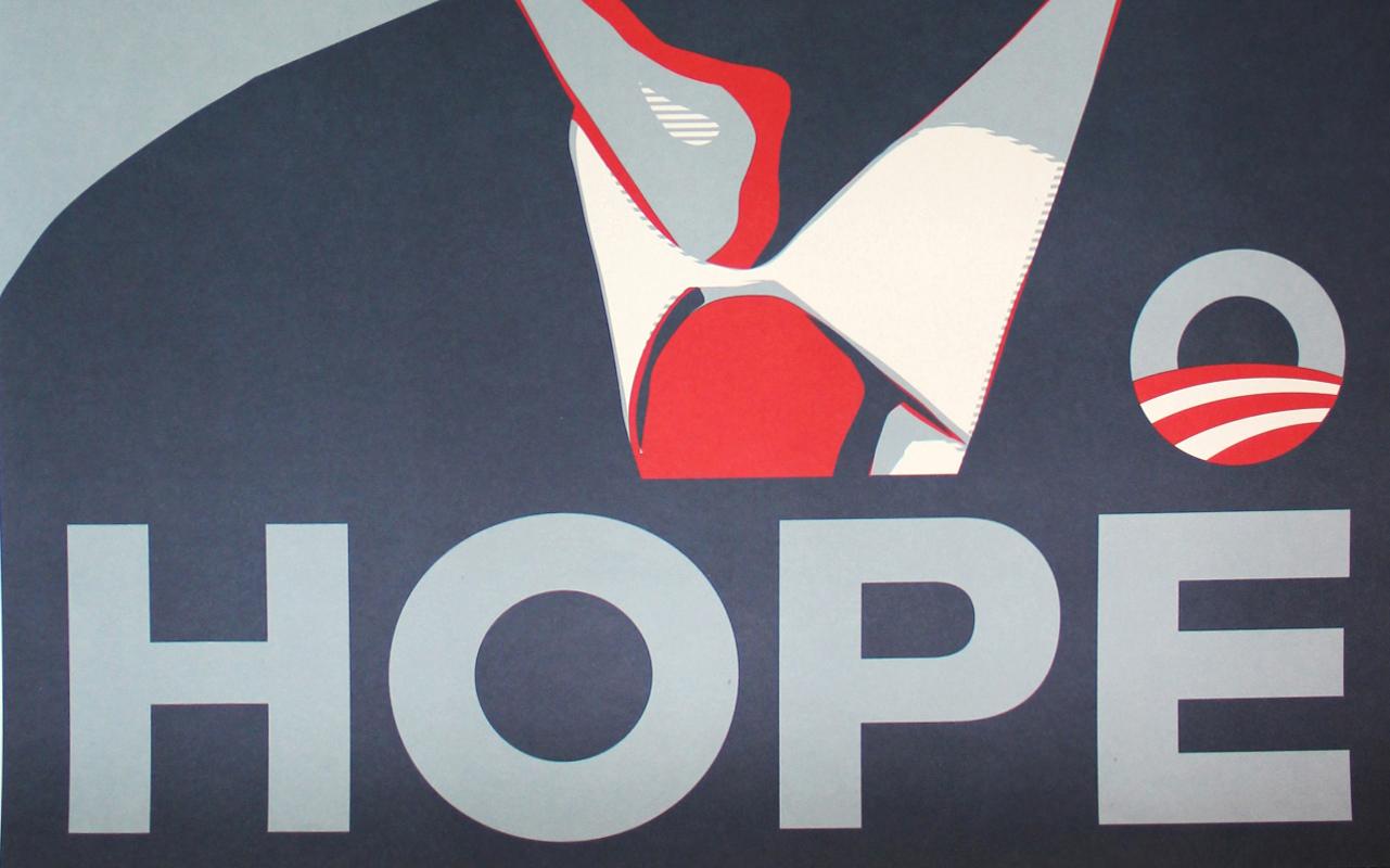 obama hope poster original