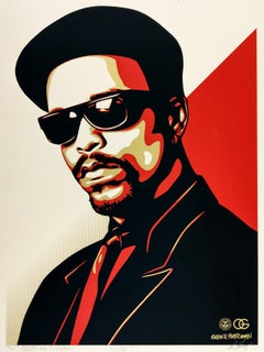 Ice-T OG Red - Shepard Fairey Obey Contemporary Print