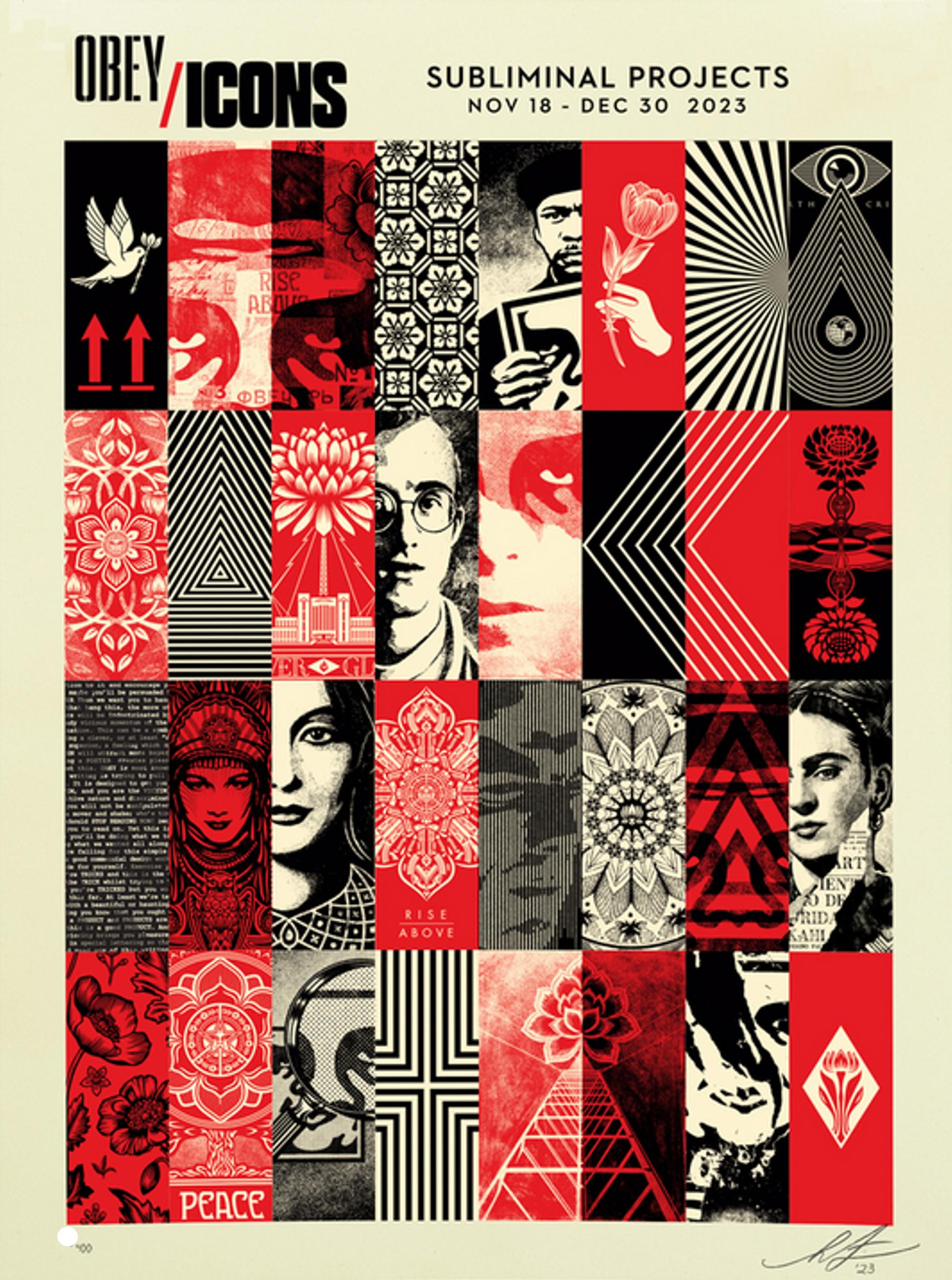 ICONS (Subliminal, Iconic) - Print by Shepard Fairey