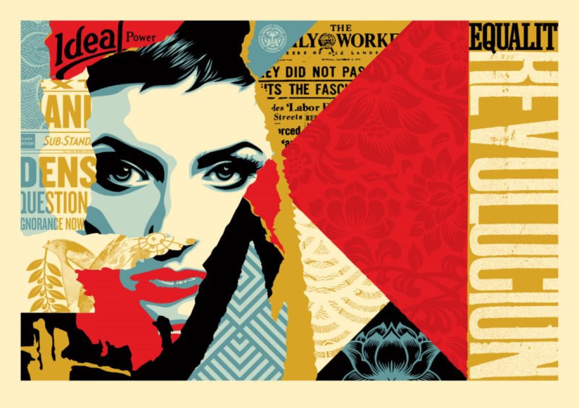 Ideal Power Limited Edition Screenprint Large Format Shepard Fairey Obey Urban