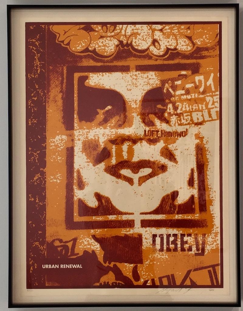 Japan Stencil - Print by Shepard Fairey