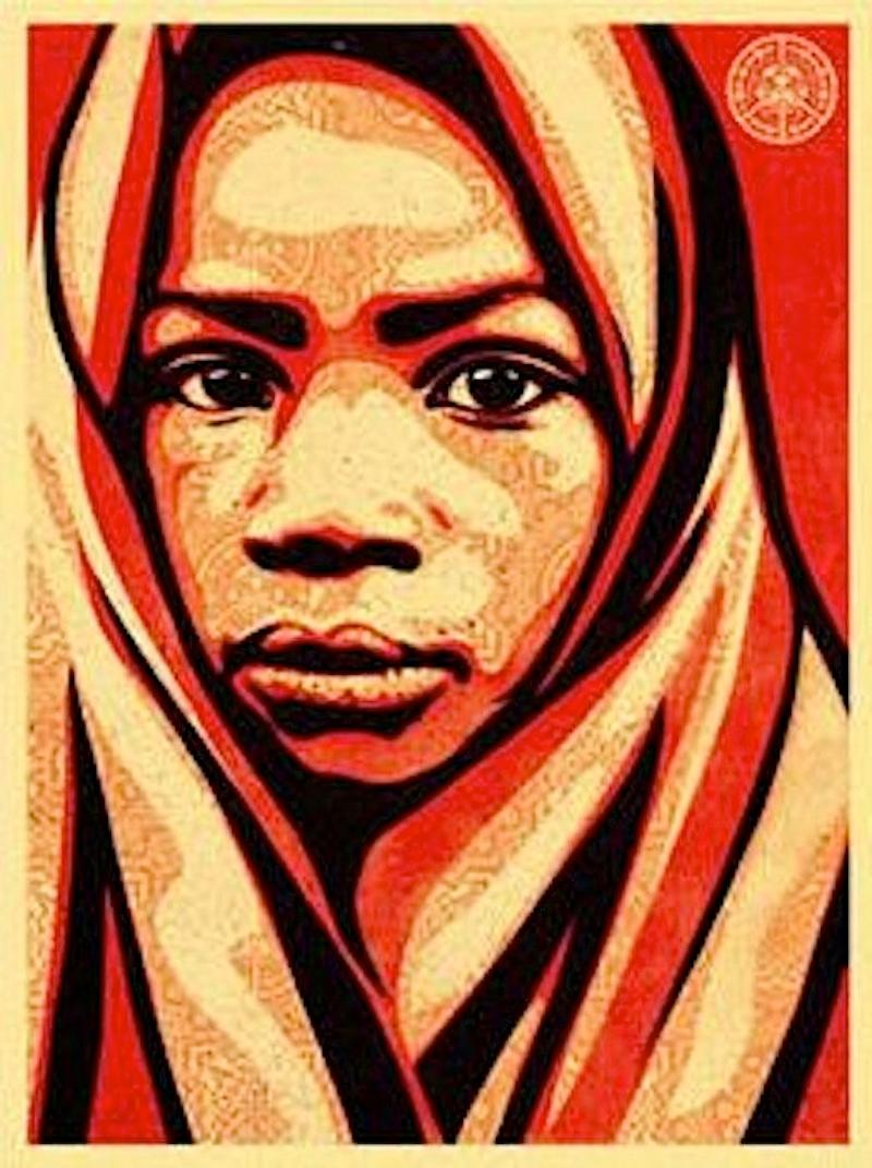 L.E.A.D. Uganda (Blanket)  - Print by Shepard Fairey