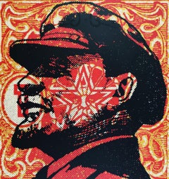 Lenin Stamp, 2018, Shepard Fairey Contemporary Street Art Print