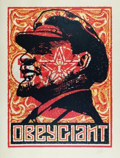 Lenin Stamp, 2018, Shepard Fairey Contemporary Street Art Print