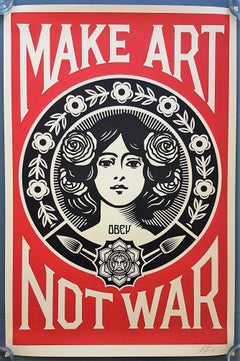 Make Art Not War ($35 SHIPPING U.S. Only (not $349 as quoted by the system!)