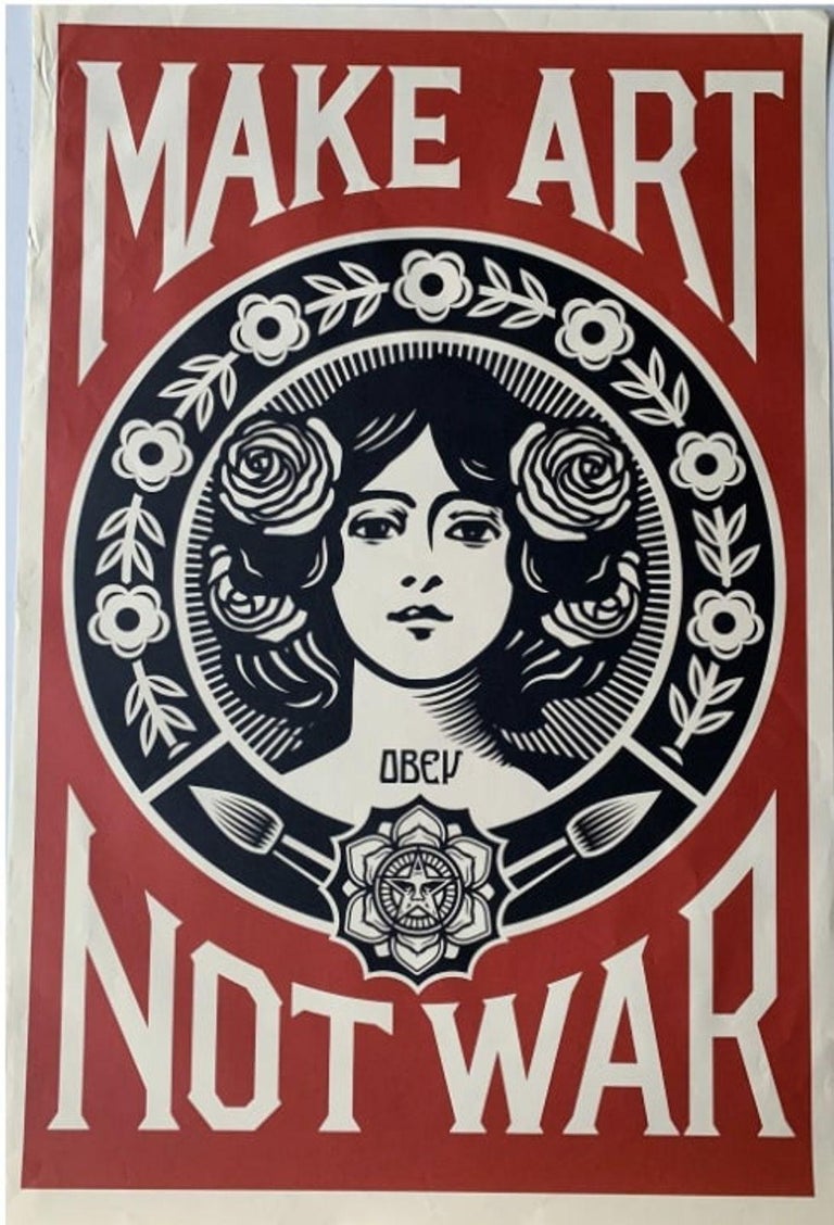 A4 GLOSSY PHOTO SHEPARD FAIREY OBEY  DRINK CRUDE OIL PRINT POSTER A4 GLOSSY #7
