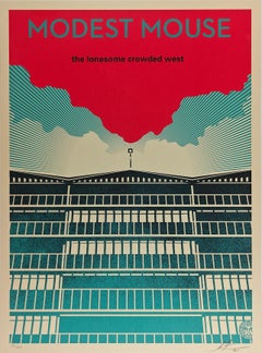 Modest Mouse, The Lonesome Crowded West, Apt. Block, Shepard Fairey